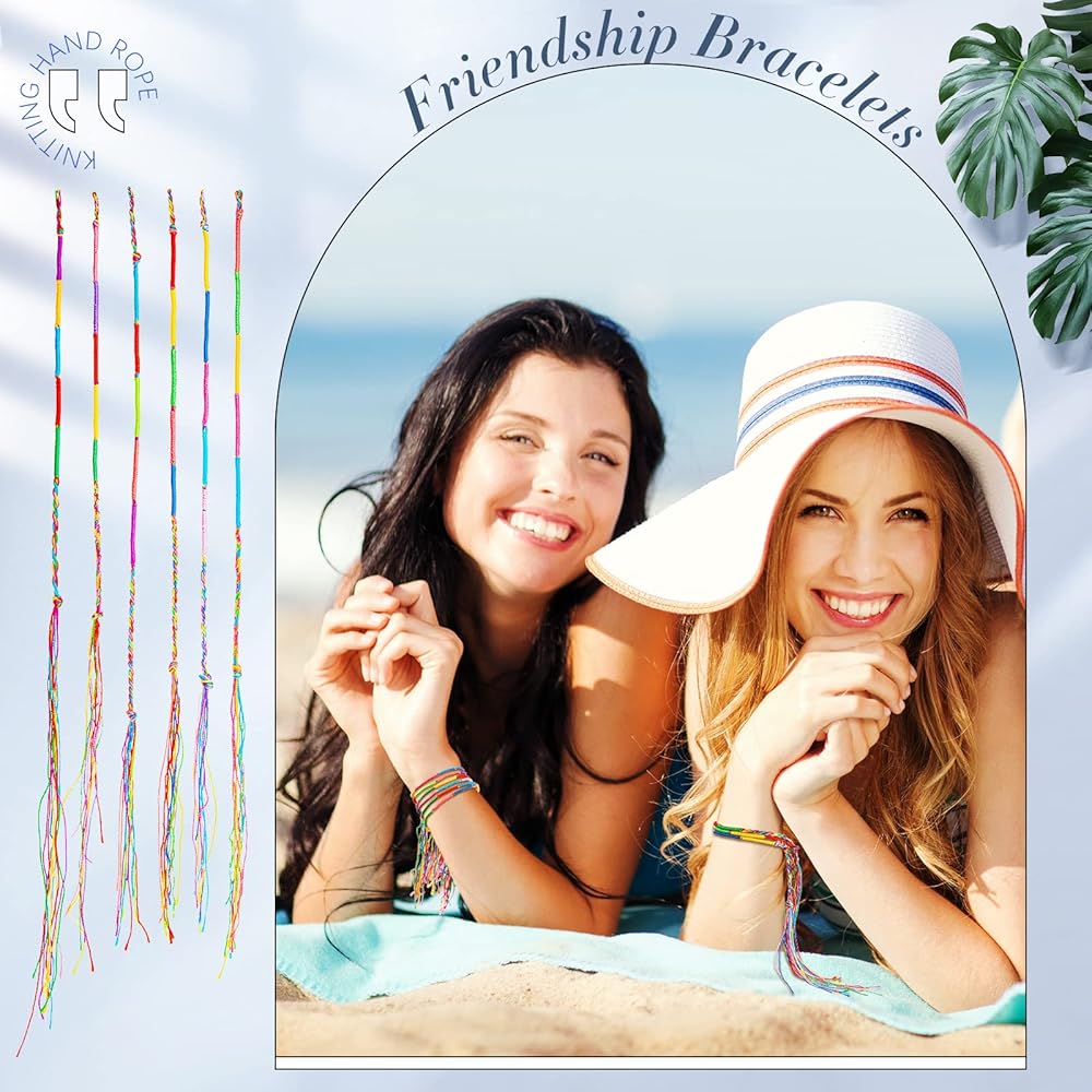 Amazon.com: Henoyso 300 Pcs Friendship Bracelets Bulk